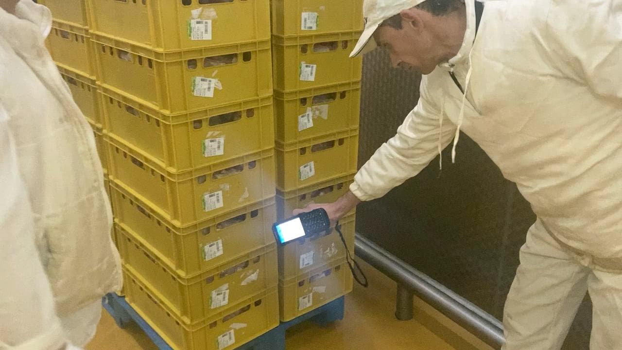 Зчитування термоетикеток для ідентифікації ТМЦ